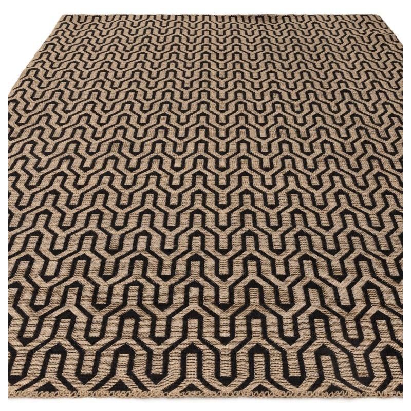 Tapis Bogota Black Lattice 