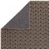 Tapis Bogota Black Lattice Pli