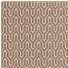 Tapis Bogota Crème Lattice Zoom motif