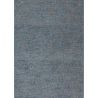 Tapis de salon en jute Bleu motifs beige Mioma