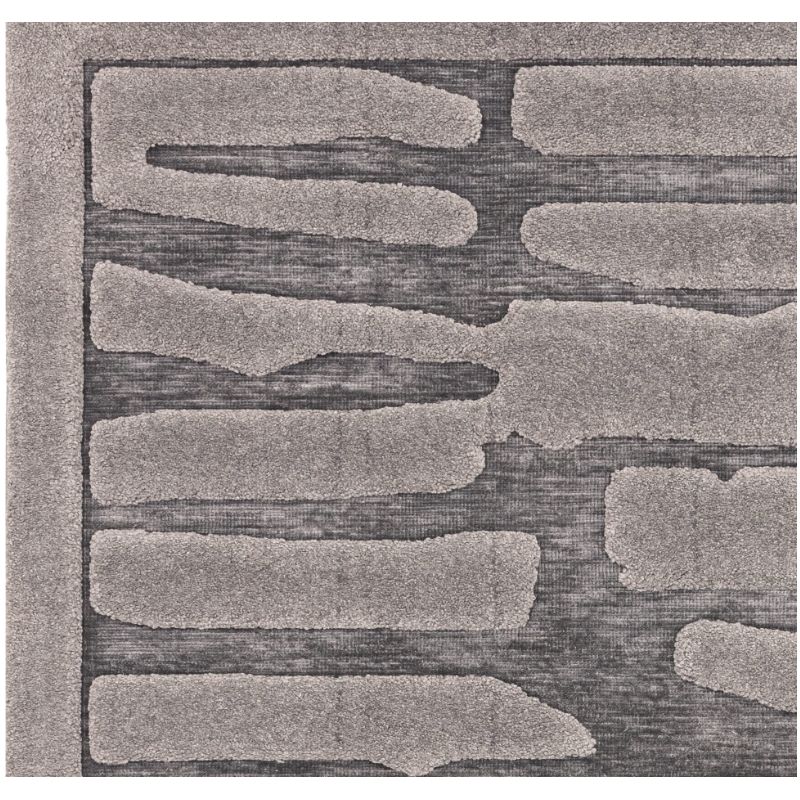 Tapis Valongo Charcoal Path   zoom motif