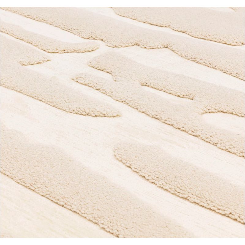 Tapis Valongo Ivory Path zoom texture
