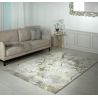 Tapisde salon contemporainpolyester Galaxy Gris et Beige Angara