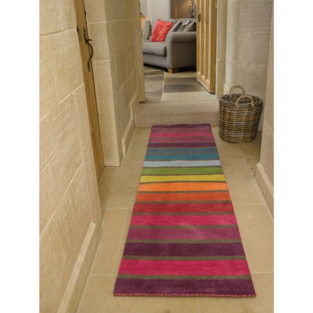 Tapis coloré en pure Laine Multicolore Candy Tapis coloré en pure Laine Multicolore Candy