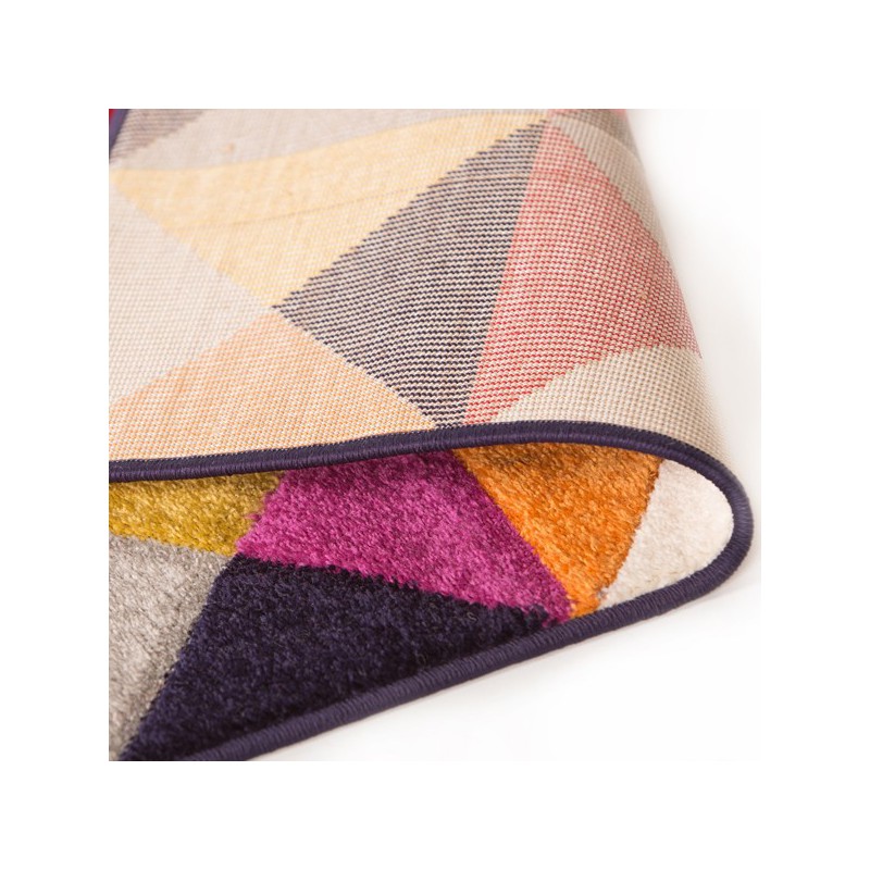 Tapis en laine multicolore Samba par Flair Rugs 