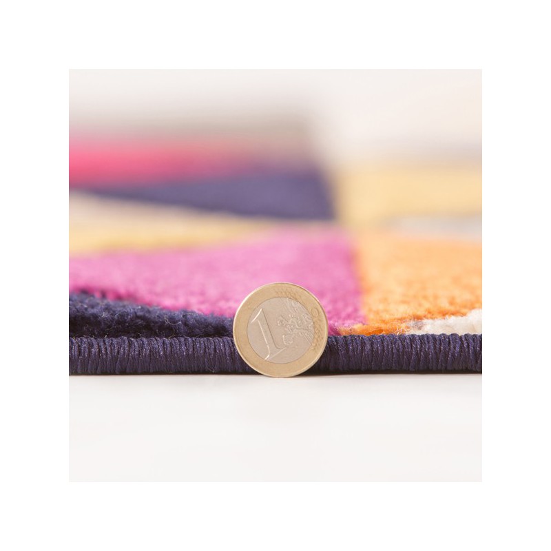 Tapis en laine multicolore Samba par Flair Rugs 