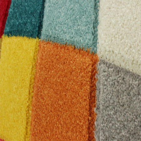 Tapis en laine multicolore Rhumba par Flair Rugs Tapis en laine multicolore Rhumba par Flair Rugs