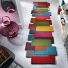 Tapis design Collage déstructuré 100% laine Multicolore par Flair Rugs
