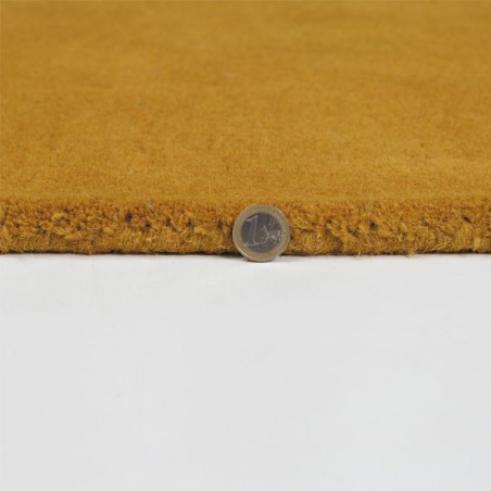 Tapis moderne Collage déstructuré en laine Ocre Jaune par Flair Rugs Tapis moderne Collage déstructuré en laine Ocre Jaune par Flair Rugs