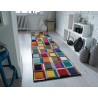 Tapis Cubes en laine multicolore Wlatz par Flair Rugs