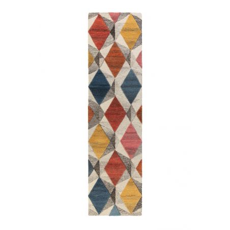 Tapis pure laine Géométrique Moda multicolore Yara Tapis pure laine Géométrique Moda multicolore Yara