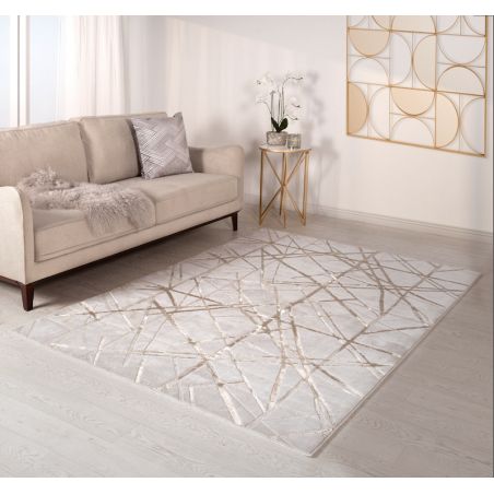 Tapis moderne Angara dune - Tapis Chic