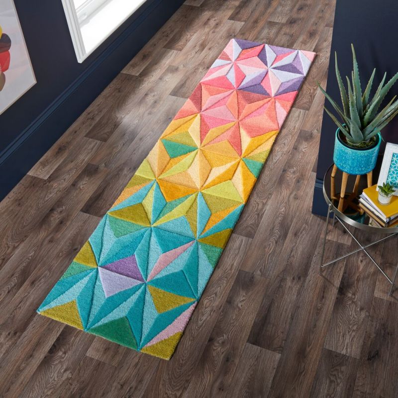 Tapis design rêverie multicolore