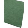 Tapis de salon classique Uni Vert Sapin en Laine York