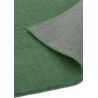 Tapis de salon classique Uni Vert Sapin en Laine York
