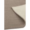 Tapis de salon Contemporain Taupe en Laine Uni York