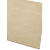 Tapis de salon Contemporain Uni Beige York en Laine