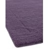 Tapis de salon Uni Violet Profond en Laine York 