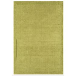 Tapis Uni Vert en Laine York