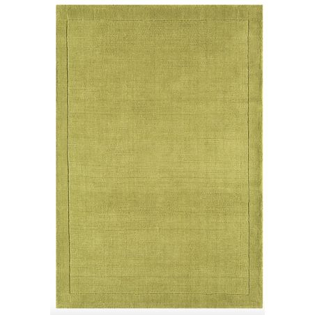 Tapis Uni Vert en Laine York 