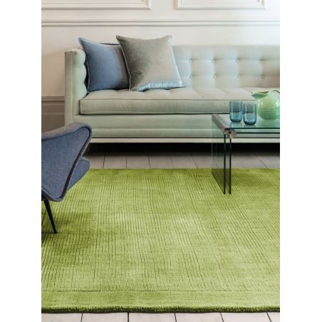 Tapis Uni Vert en Laine York Tapis Uni Vert en Laine York