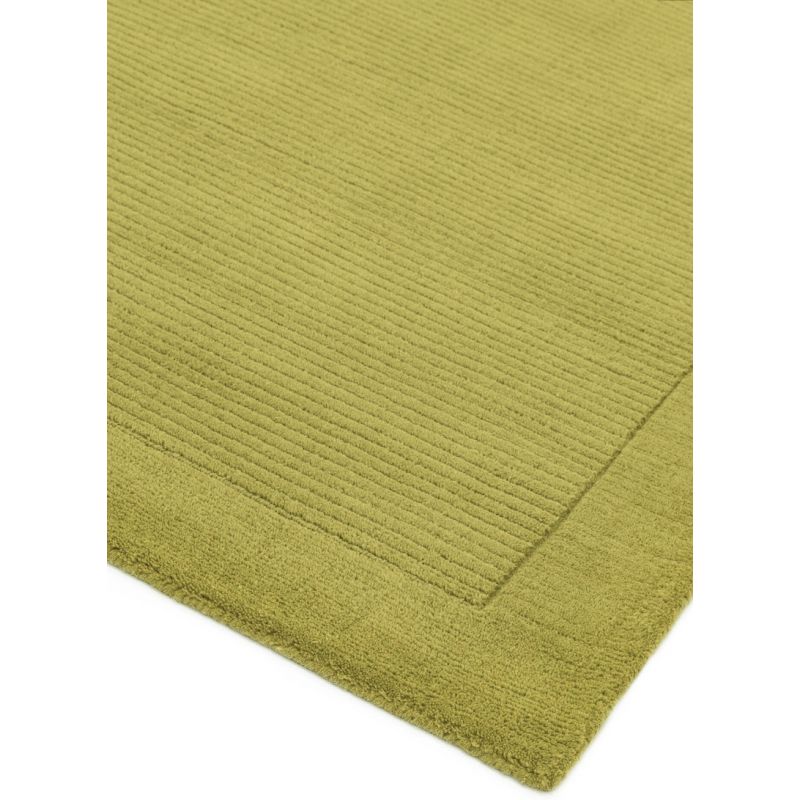 Tapis Uni Vert en Laine York 