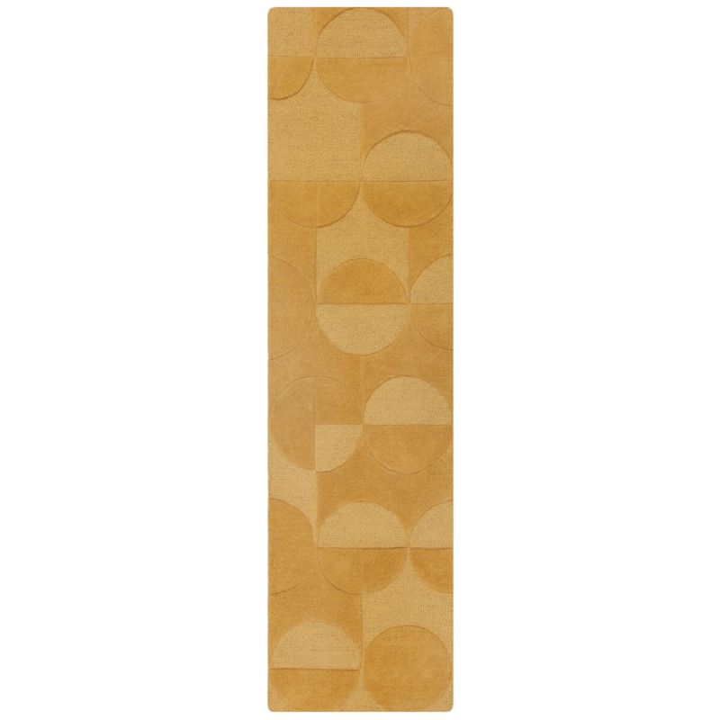 Tapis Design Géométrique Moderno ocre Gigi