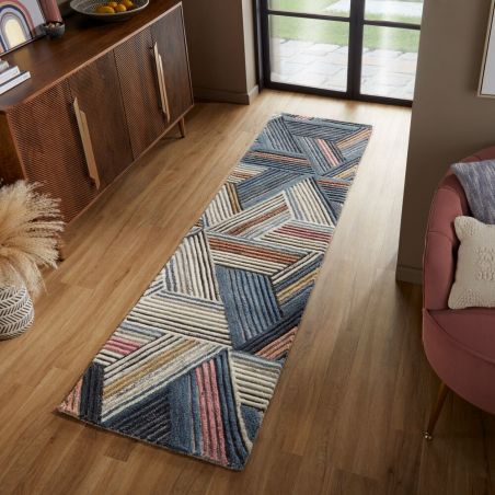 Tapis motifs Géométrique Moda multicolore Ortiz Tapis motifs Géométrique Moda multicolore Ortiz