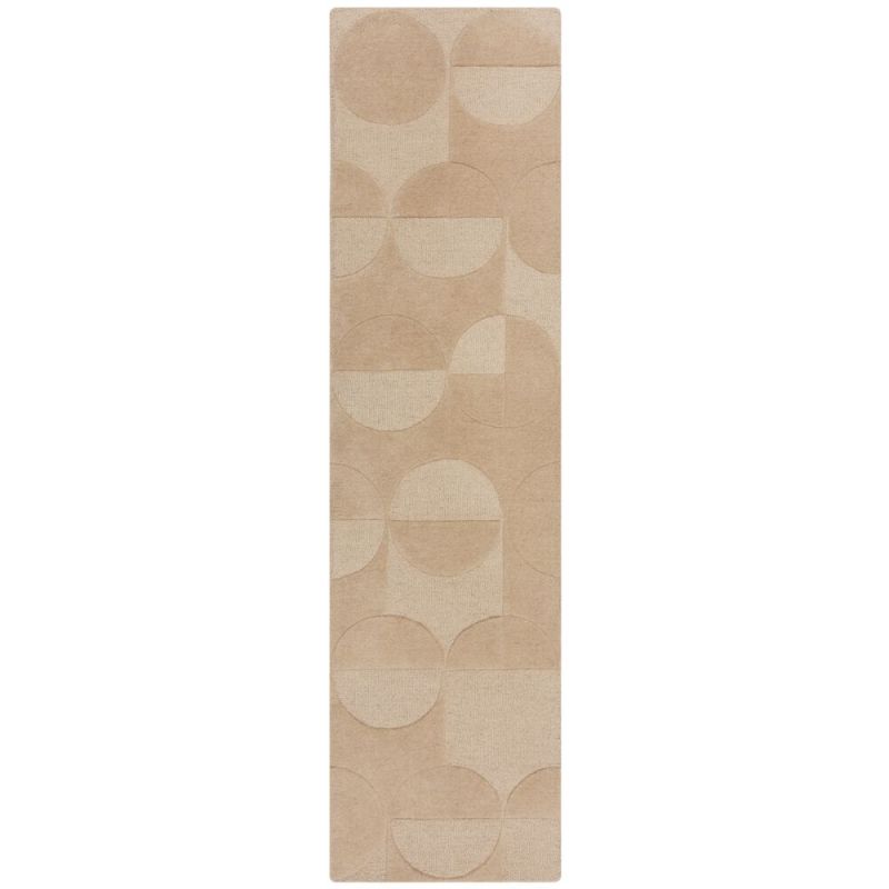 Tapis couloir Design Géométrique Moderno beige Gigi