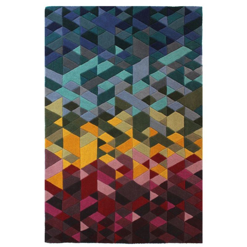Tapis Design Multicolore Kingston
