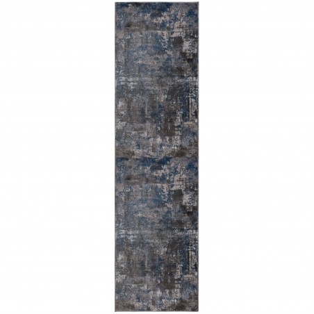 Tapis design Cocktail Wonderlust Bleu Gris Runner