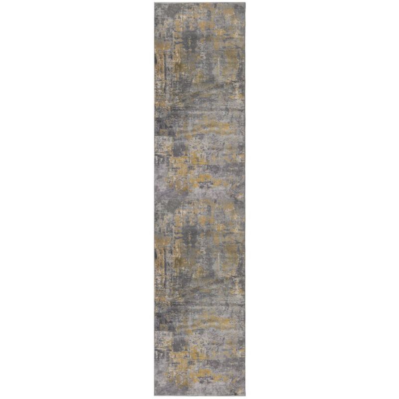 Tapis design Wonderlust Gris et ocre