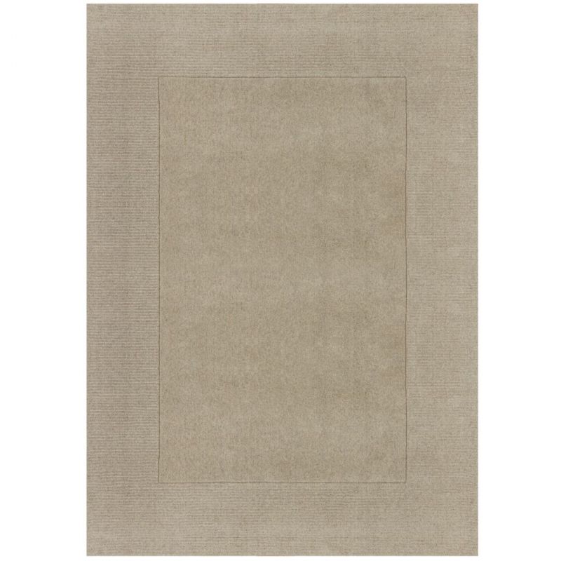 Tapis classique en laine beige naturel Tuscany - FLAIR RUGS