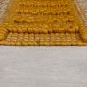 Tapis en jute à reliefs crème Medina Multicolore