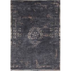 Tapis de Salon Moderne Fading World Noir