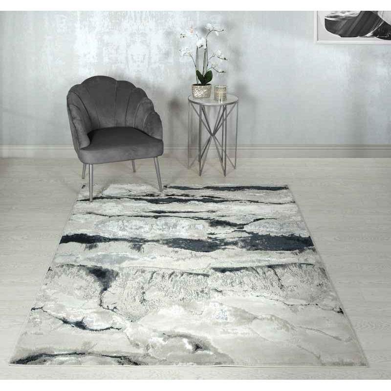 Tapis de salon contemporain polyester Quartz Angara