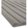 Tapis design original Motif 3D Pure laine nouvelle Zélande moderne Léna argent