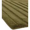 Tapis design original Motif 3D Pure laine nouvelle Zélande Léna vert