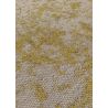 Tapis d'extérieur polypropylène recyclé motifs fondus DARA Ocre