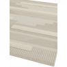 Tapis d'extérieur MONTY naturel et crème GEOMETRIC