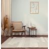Tapis d'extérieur MONTY naturel et crème GEOMETRIC