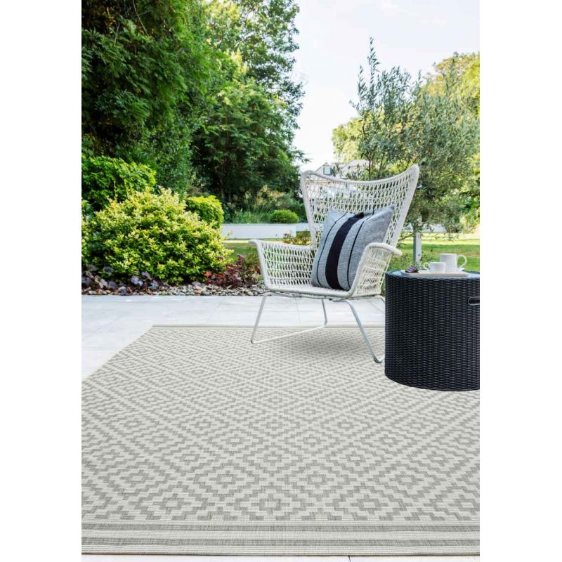 Tapis d'extérieur PATIO gris DIAMOND
