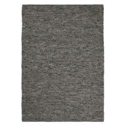 Tapis en laine AGNER Design Charcoal par LINIE DESIGN