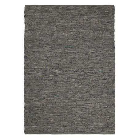 Tapis en laine AGNER Design Charcoal par LINIE DESIGN