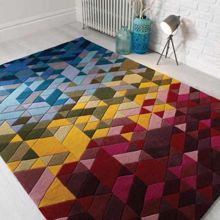 Tapis Design Multicolore Kingston Tapis Design Multicolore Kingston