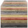 Tapis de salon en laine et viscose multicolore Padouk