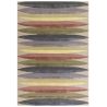 Tapis de salon en laine et viscose multicolore Padouk