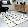Tapis moderne haut de gamme abstrait en laine Oleniok