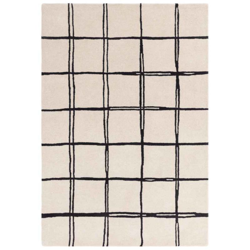 Tapis moderne haut de gamme abstrait en laine Oleniok