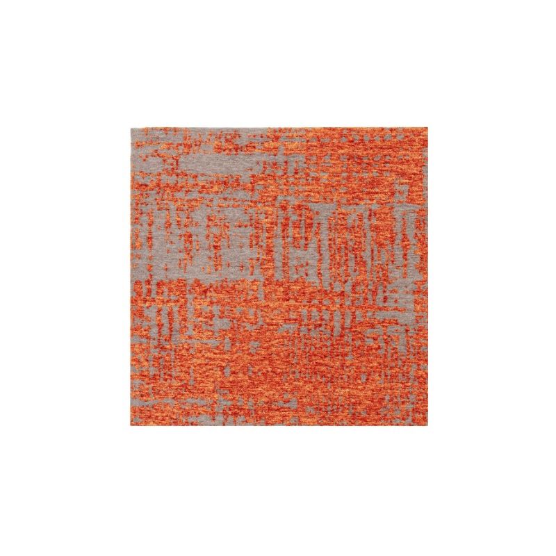 Tapisde salon tissé plat Orange intense Portimao